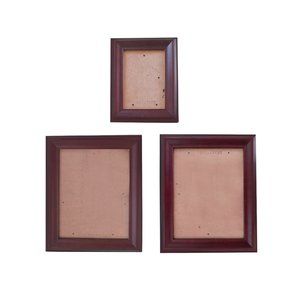 3 pc. Photo Frame Set: 2 Frames: 12.5 in x 10.6 in, 1 Frame is 9.75 in x 7.6 in